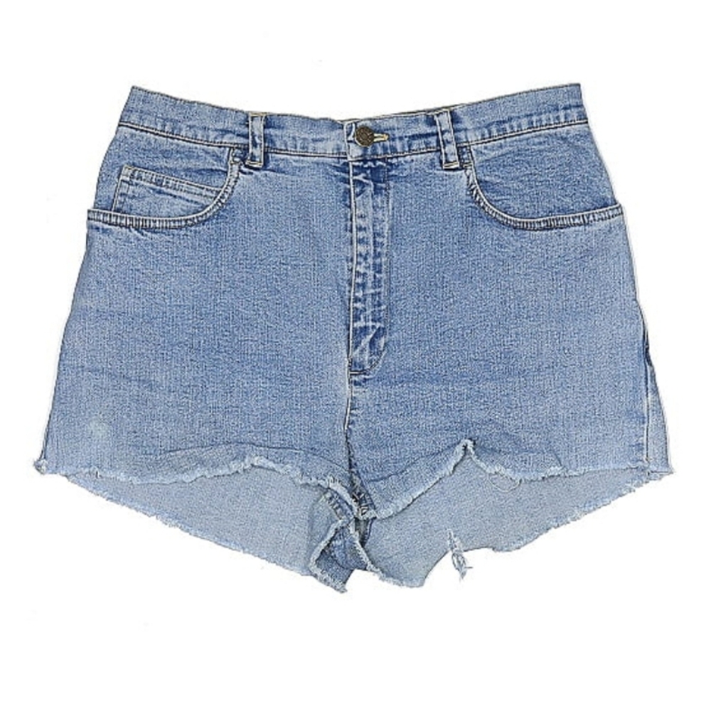 Jones New York Size 10 (Approx) Blue Denim Women Shorts